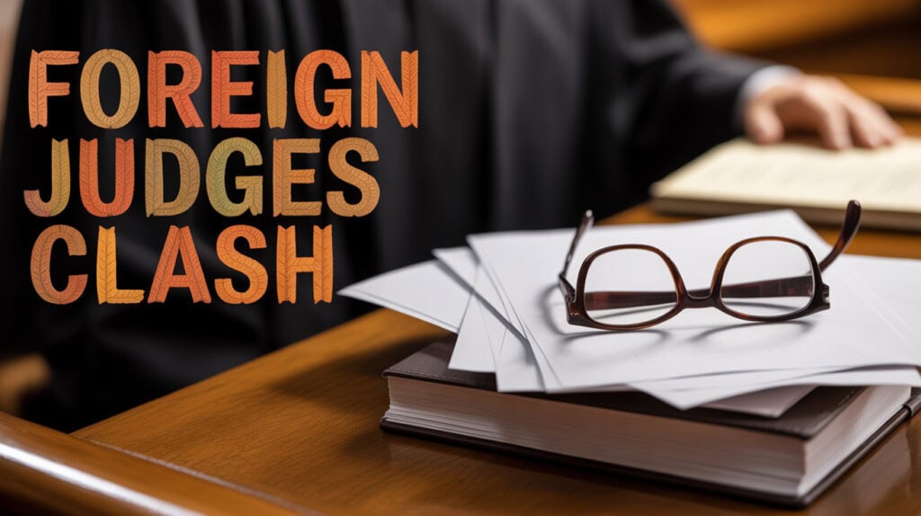 Judges Clash In America