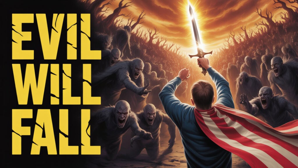 Patriot Battles Dark Evil