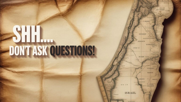 Israel Map Secret Revealed