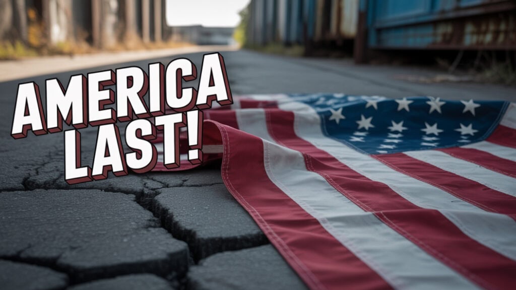 America Last Flag